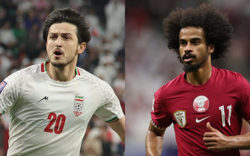 أهداف مباراة قطر وإيران اليوم في كأس آسيا 2023