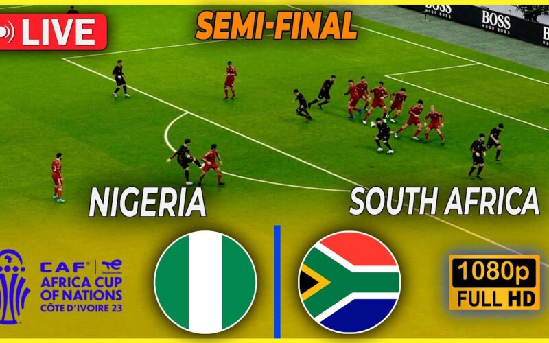 يلا اتفرج Nigeria بث مباشر HD متابعة مباراة نيجيريا وجنوب أفريقيا في نصف نهائي كأس أمم إفريقيا اليوم 6 فبراير 2024