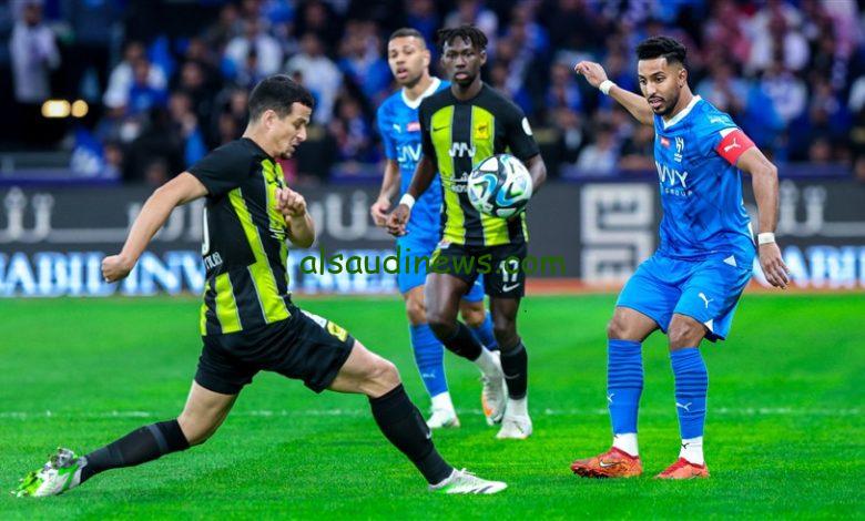 تشكيل مباراة الاتحاد والهلال