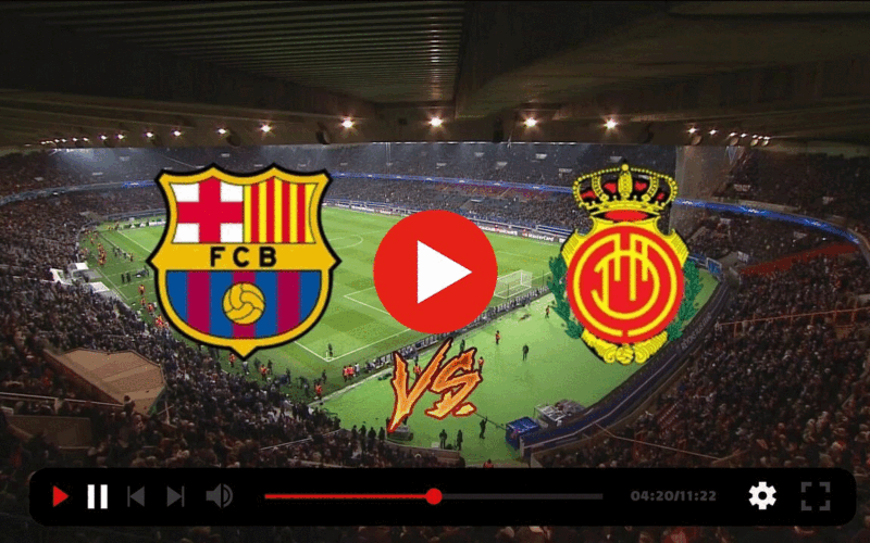 ملخص أهداف مباراة برشلونة و ريال مايوركا beIN Sports 1 HD اليوم في الدوري الاسباني