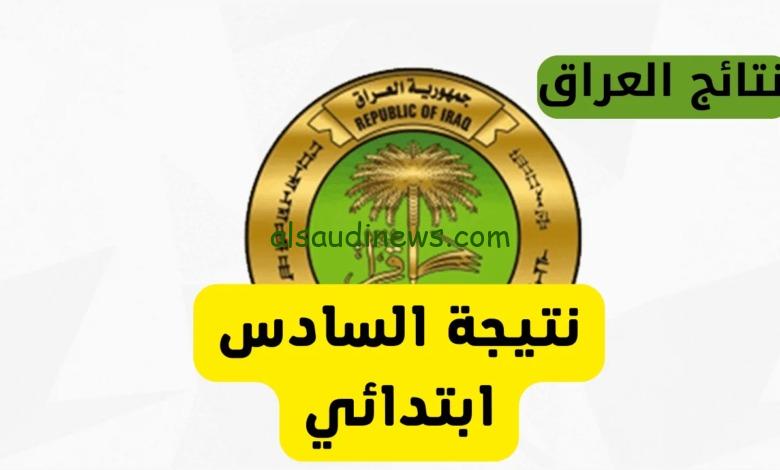 نتائج السادس الابتدائى