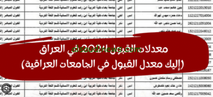 بتقبل من 70% … معدلات القبول في المعاهد الطبية بالعراق 2024- 2025 وابرز الشروط المطلوبة
