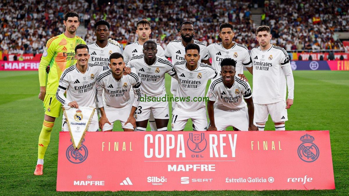 إصابة لاعب ريال مدريد في نهائي كأس إسبانيا أمام برشلونة