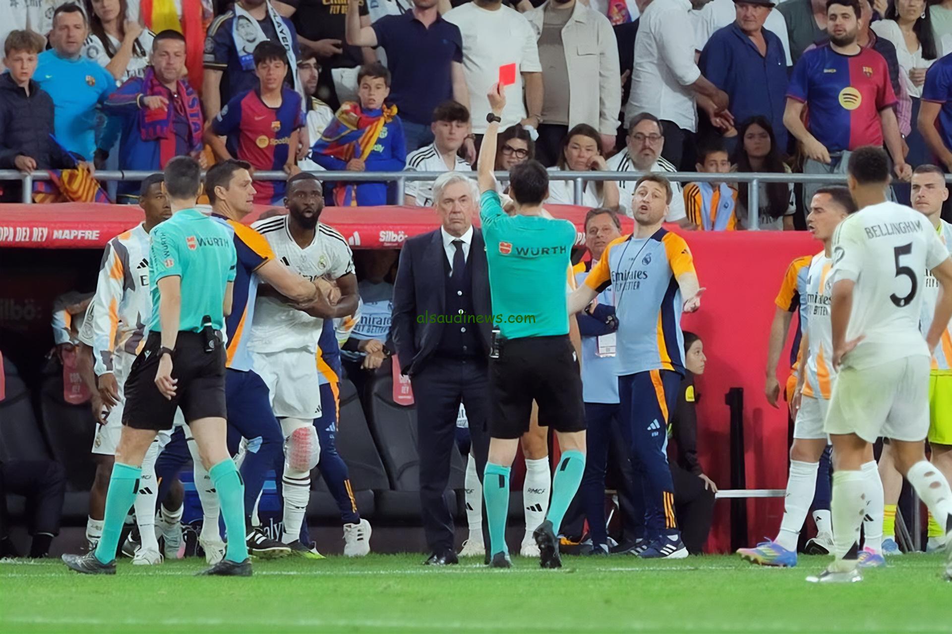 قرار سابق يفرض إيقاف روديغر 12 مباراة مع ريال مدريد
