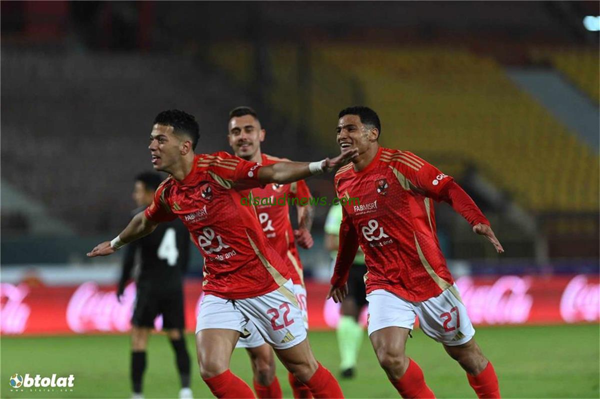 شاهد وسام والسولية يسجلان هدفين للأهلي في 5 دقائق أمام بتروجيت