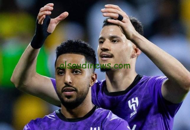 سالم الدوسري يتفوق على لاعبي الهلال في البطولة الآسيوية برقم قياسي جديد