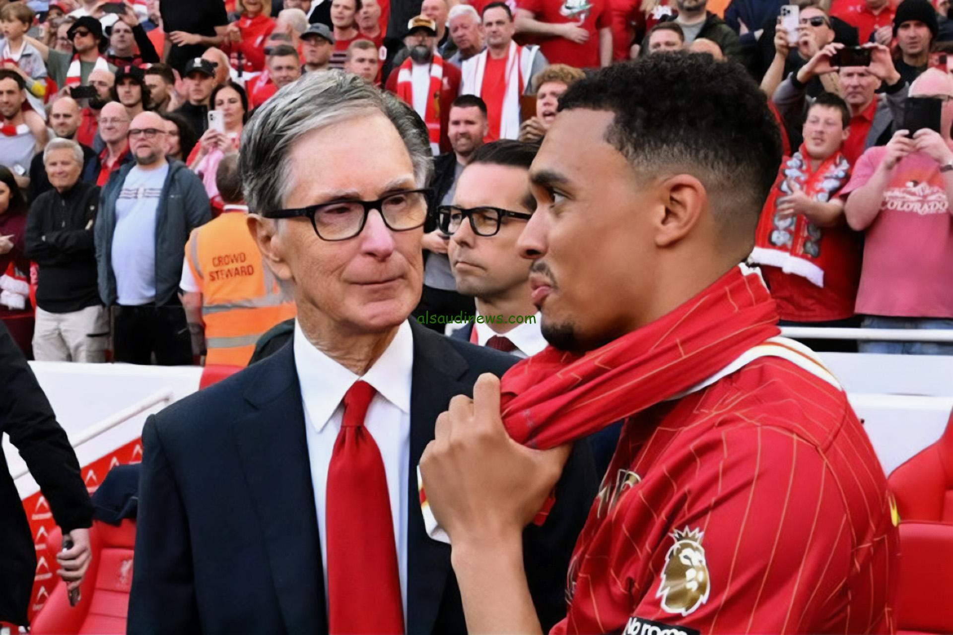 أرنولد يثير الجدل حول انتقاله لريال مدريد بعد حديثه مع مالك ليفربول