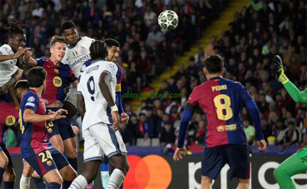 أفضل لاعب في مباراة برشلونة وإنتر ميلان بدوري أبطال أوروبا