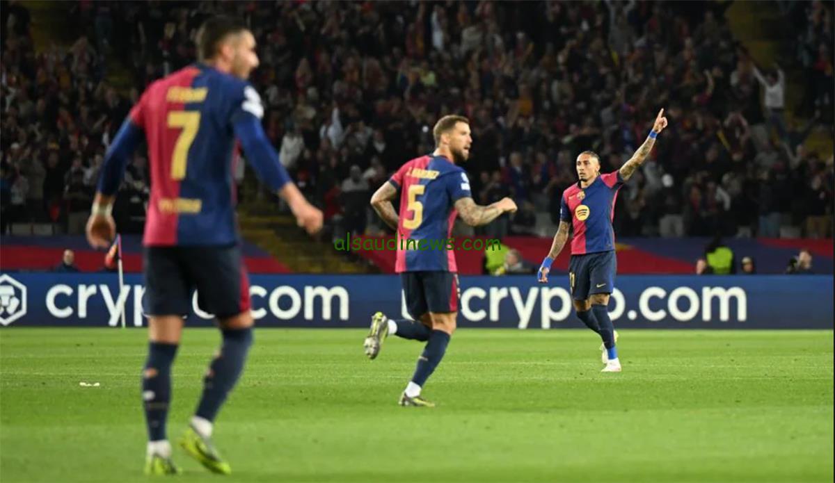ردود فعل رافينها بعد تعادل برشلونة وإنتر ميلان ما حدث غير مقبول وكل الاحتمالات قائمة