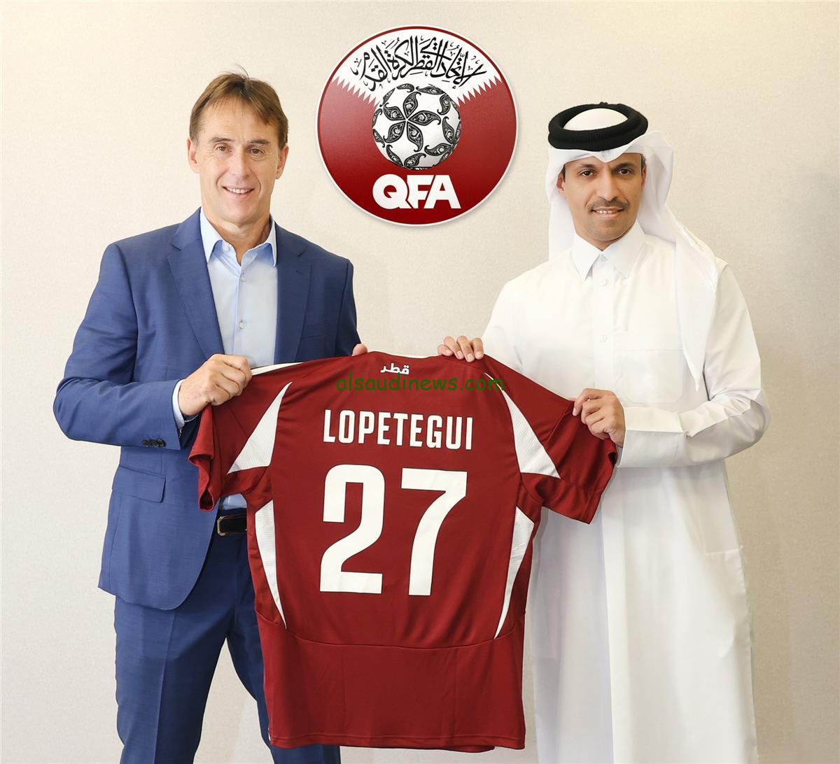 لوبيتيجي يتولى تدريب منتخب قطر رسميًا