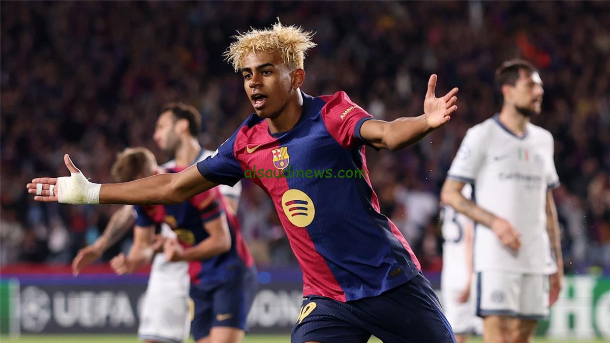 التشكيل المثالي لنصف نهائي دوري أبطال أوروبا مع لامين يامال في الهجوم