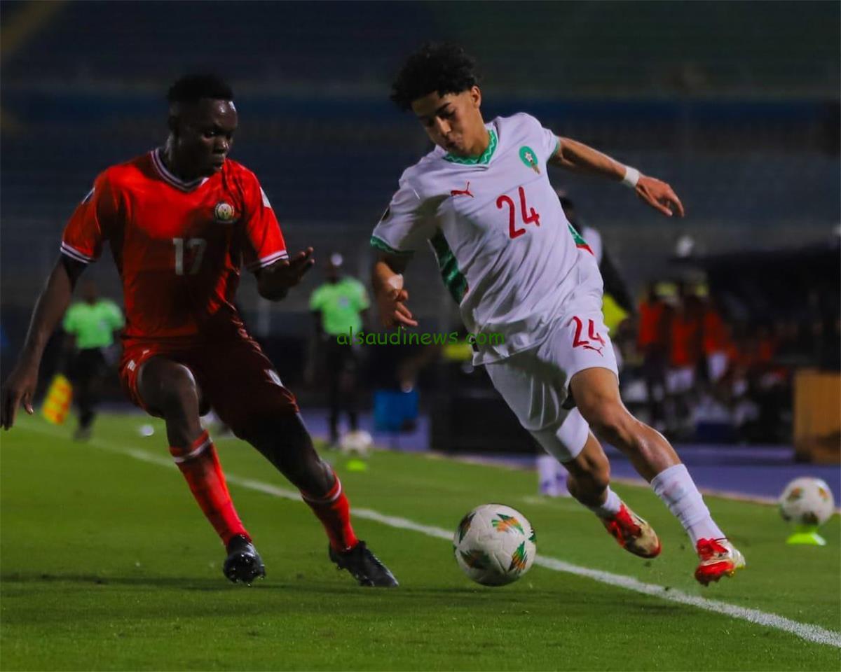 المغرب يتألق أمام كينيا بثلاثية رائعة في كأس أمم إفريقيا تحت 20 عامًا
