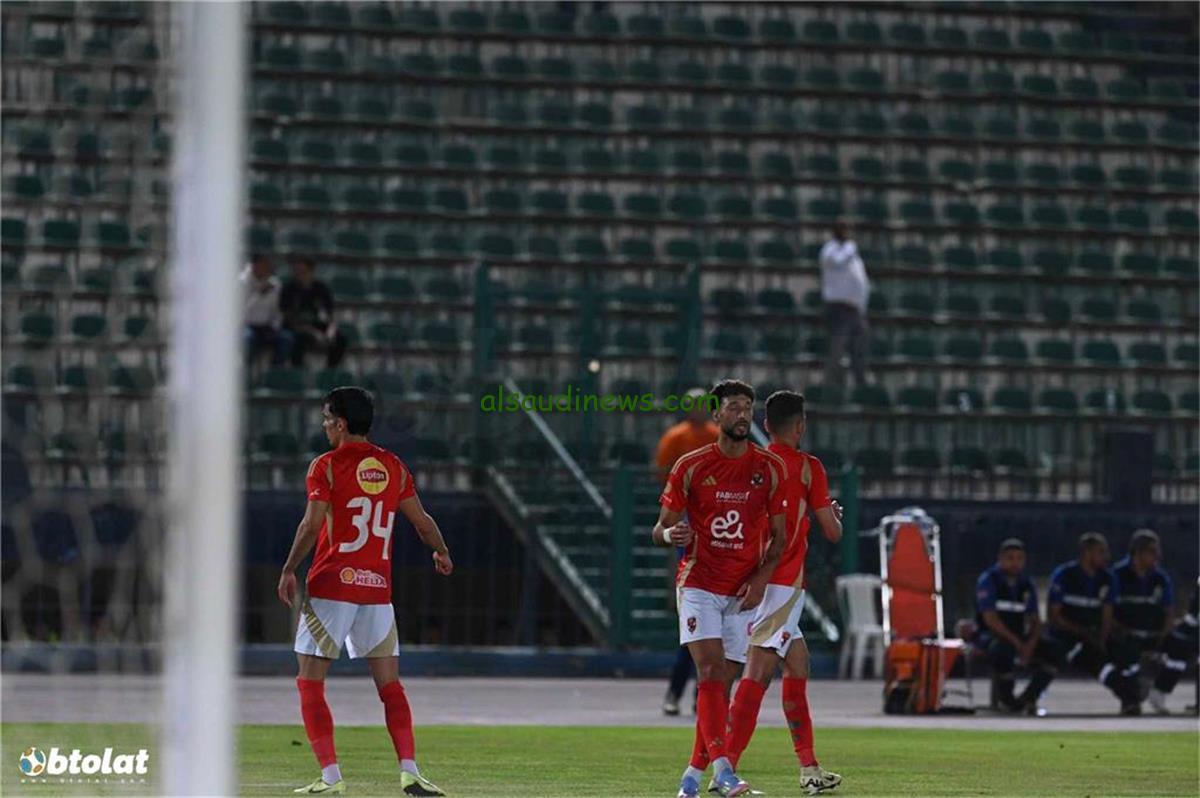 تشكيلة الأهلي لمواجهة حرس الحدود في الدوري المصري وموقف معلول وأكرم توفيق