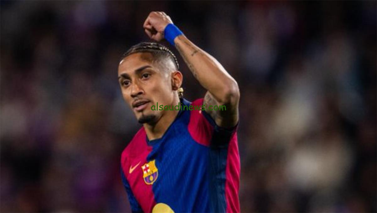 ترتيب الهدافين في الدوري الإسباني بعد هدف رافينها في مباراة برشلونة