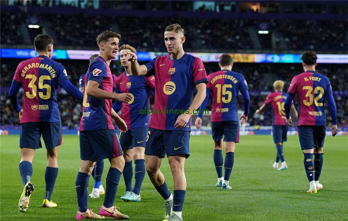 أداء رجل المباراة في لقاء برشلونة وبلد الوليد بالدوري الإسباني