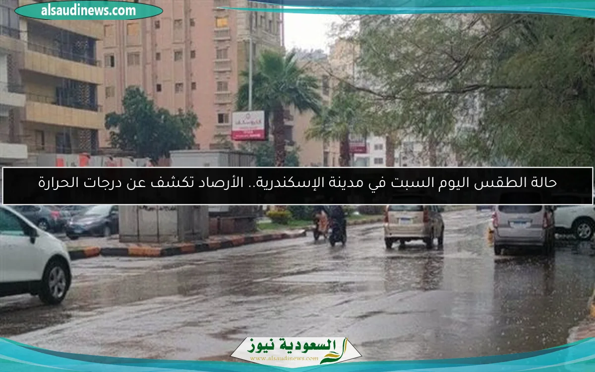 حالة الطقس اليوم السبت في مدينة الإسكندرية.. الأرصاد تكشف عن درجات الحرارة