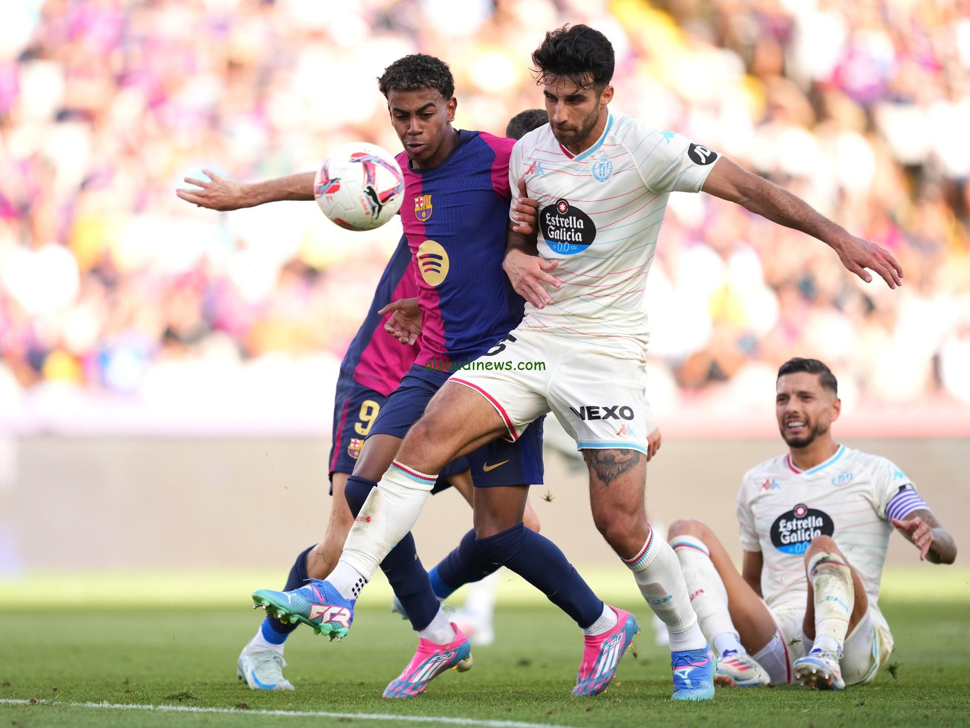 مباراة برشلونة وبلد الوليد بالدوري الإسباني والقنوات الناقلة