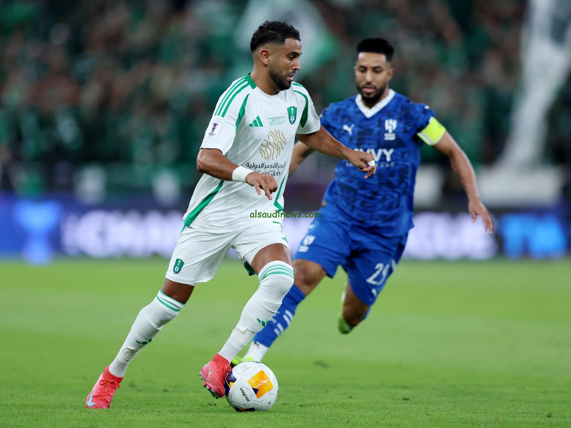 رياض محرز يهدد رقم قياسي جديد في دوري أبطال آسيا