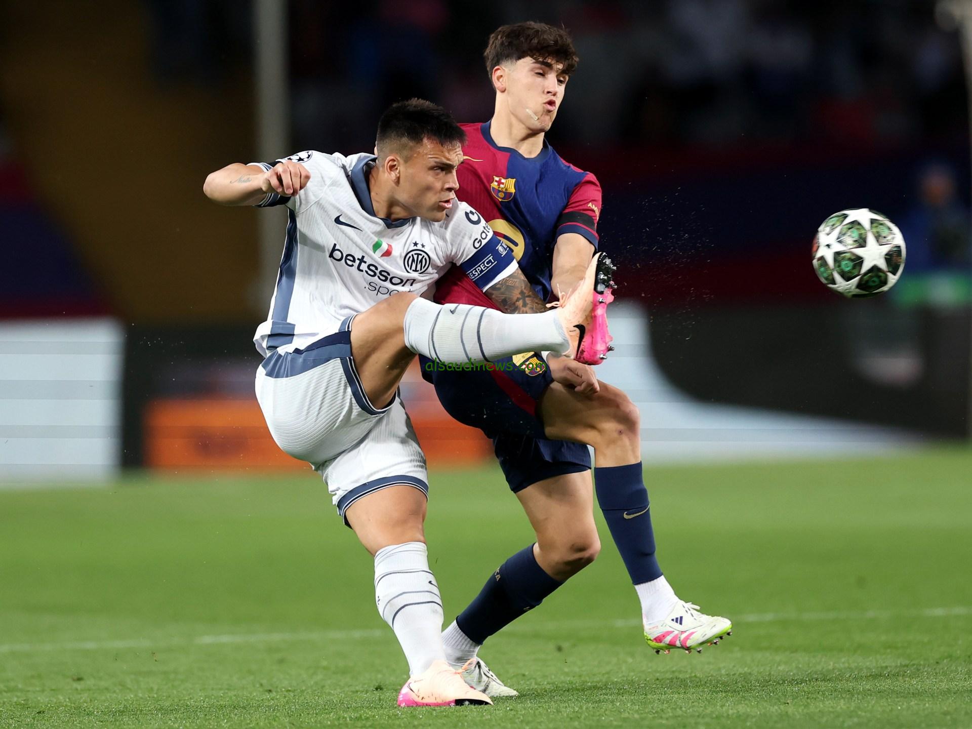 مشاركة مارتينيز في مباراة إنتر ميلان وبرشلونة تثير الجدل قبل دوري الأبطال