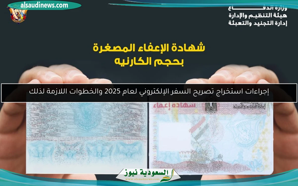 إجراءات استخراج تصريح السفر الإلكتروني لعام 2025 والخطوات اللازمة لذلك