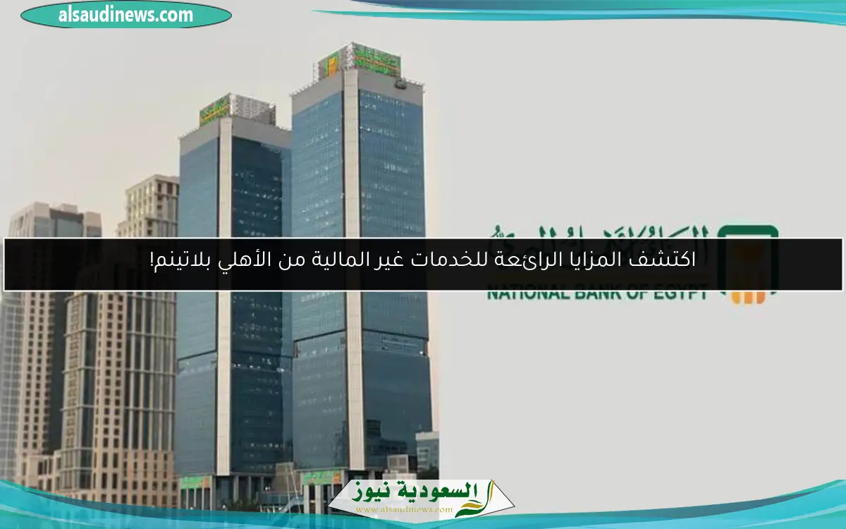 اكتشف خدمات “الأهلي بلاتينم” المذهلة من البنك الأهلي المصري والمزايا الرائعة!