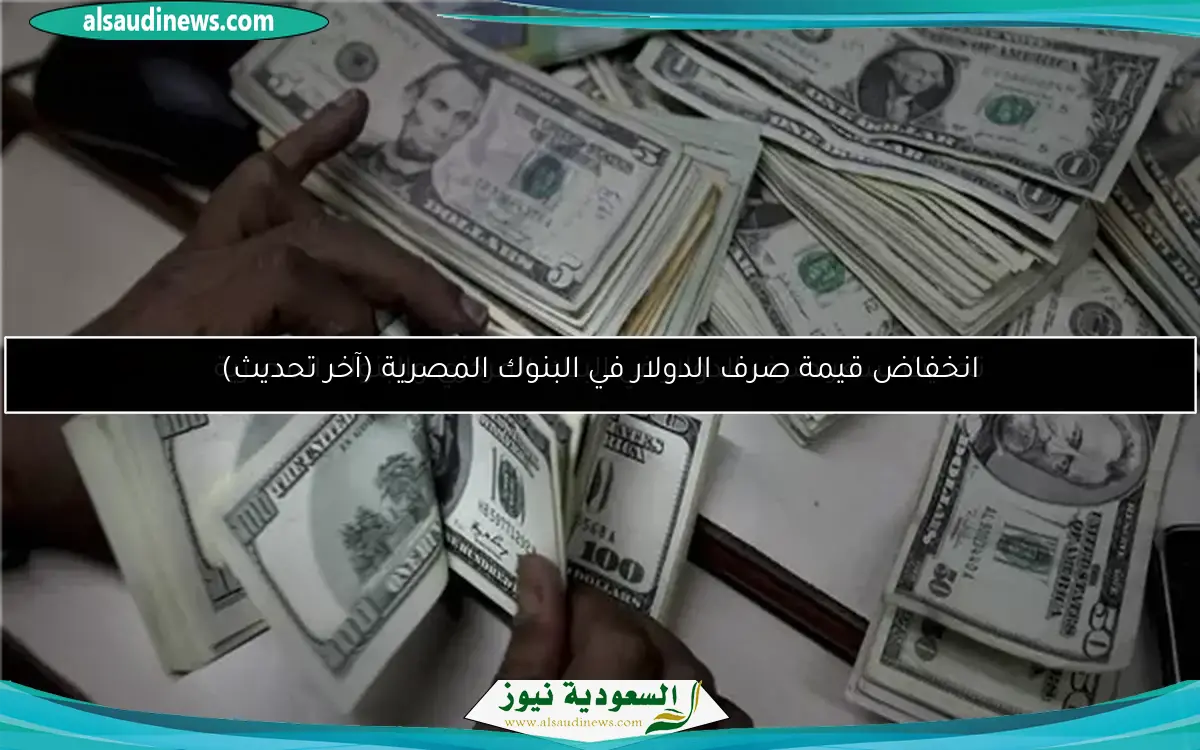 تحديث سعر صرف الدولار في البنك المركزي والبنوك المصرية