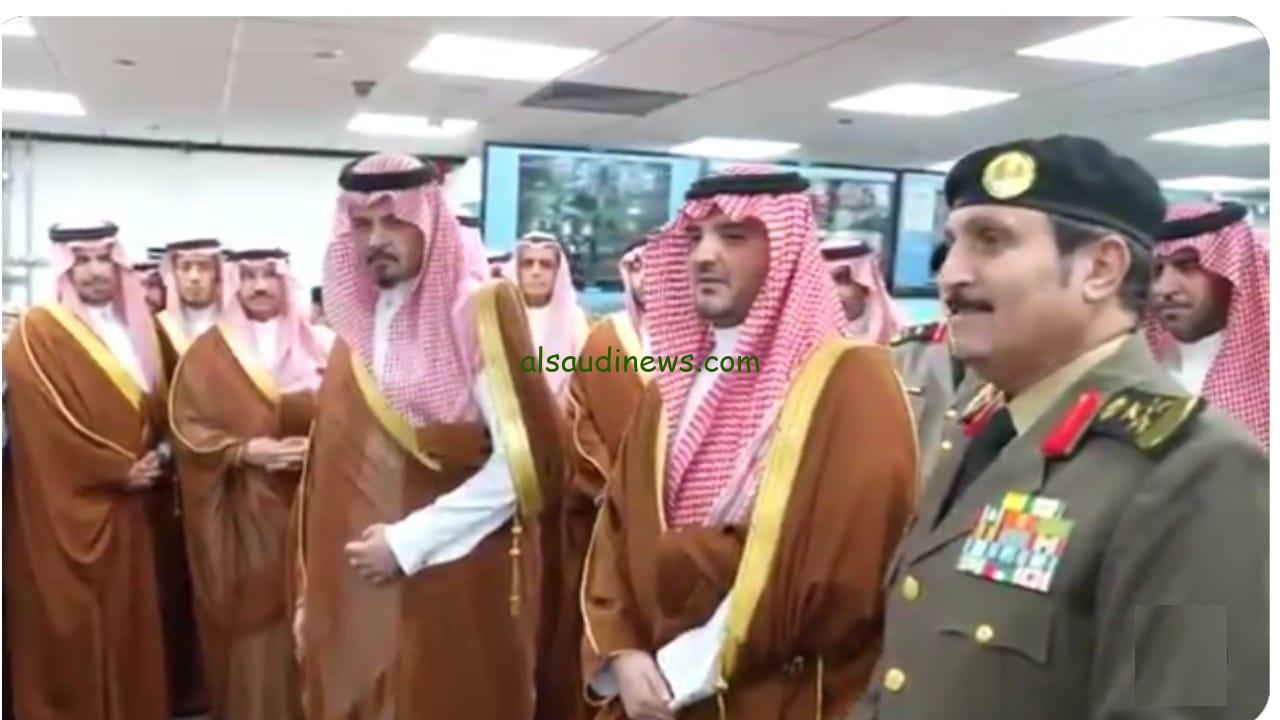وزير الداخلية يتفقد مركز عمليات أمن المسجد النبوي ويشدد على تأمين راحة الزوار