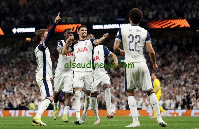 توتنهام يتفوق على بودو/غليمت ويقترب من نهائي الدوري الأوروبي