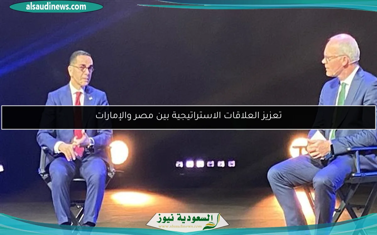 تعزيز العلاقات الاستراتيجية بين مصر والإمارات