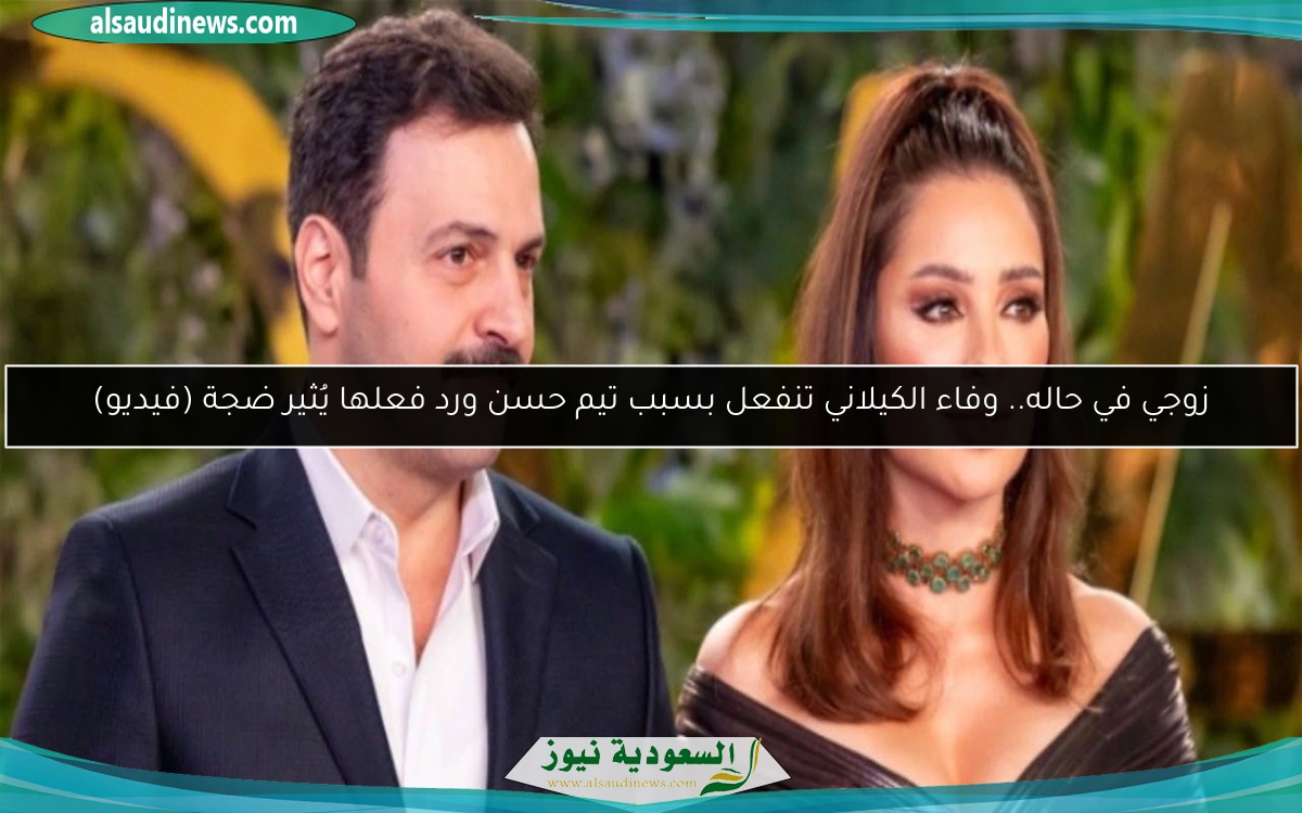 زوجي في حاله.. وفاء الكيلاني تنفعل بسبب تيم حسن ورد فعلها يُثير ضجة (فيديو)
