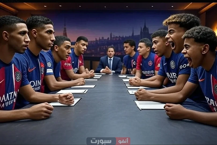 باريس سان جيرمان يقدم أشرف حكيمي ومبلغ كبير للتعاقد مع لامين جمال من برشلونة