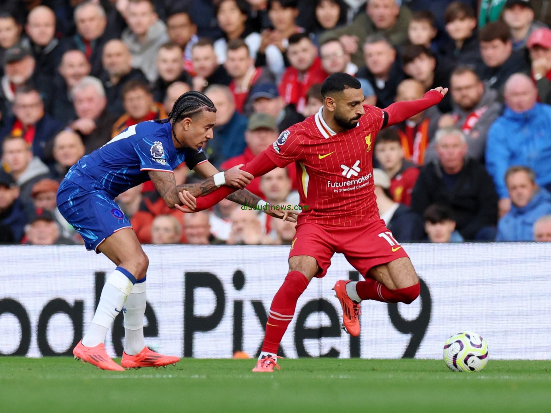 تشلسي يواجه ليفربول في قمة الدوري الإنجليزي والقنوات الناقلة