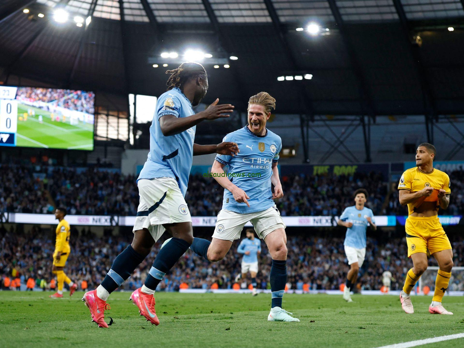 مانشستر سيتي يقترب من التأهل لدوري أبطال أوروبا