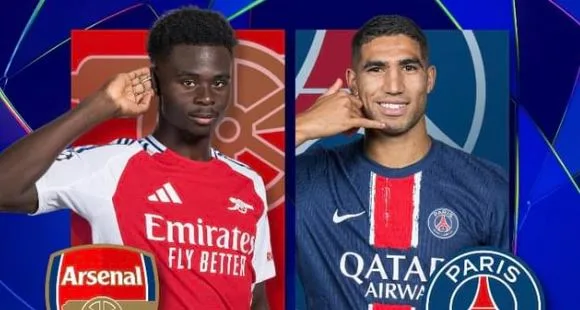 استعد لمتابعة مباراة باريس سان جيرمان وآرسنال في دوري أبطال أوروبا!
