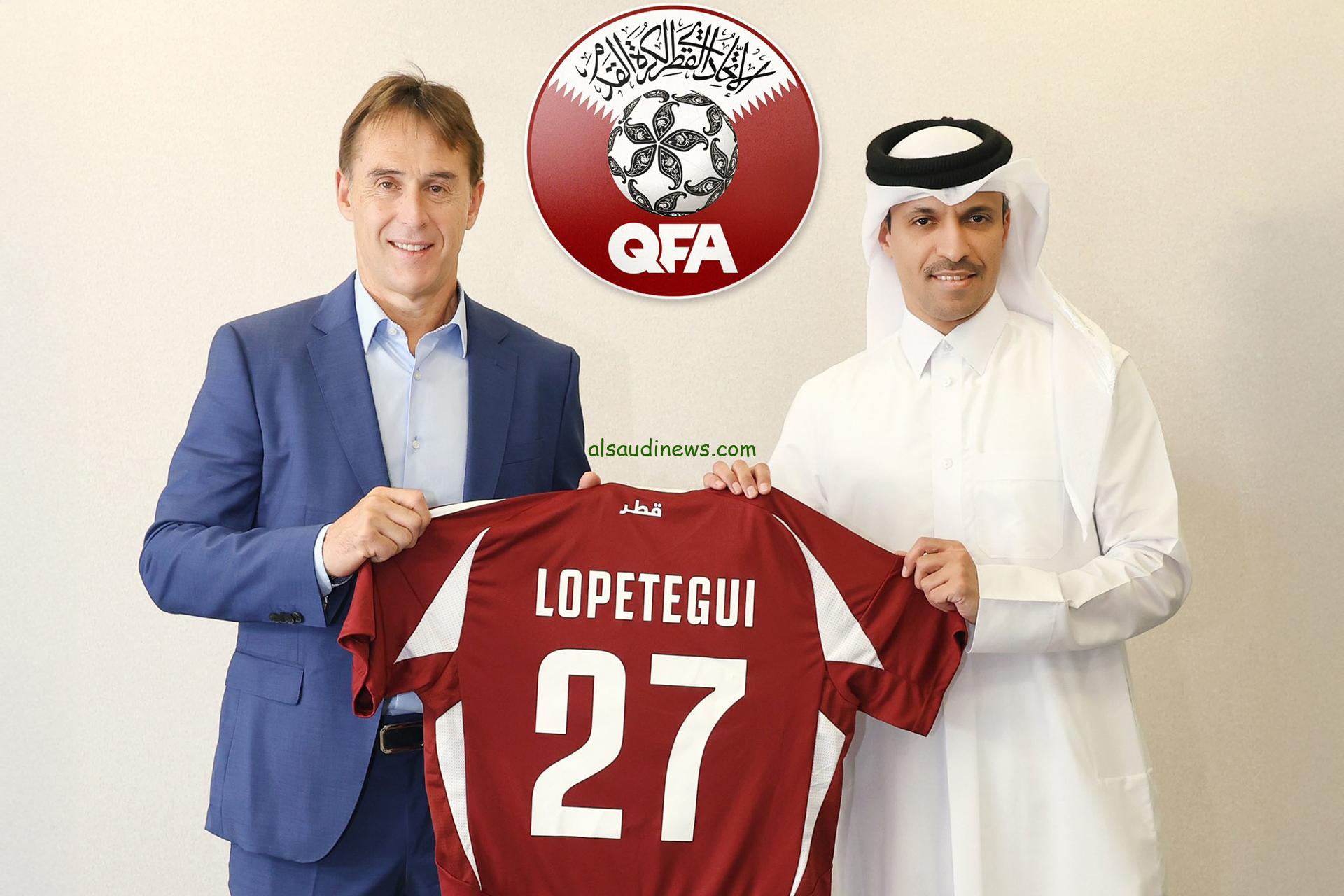 لوبيتيغي يتولى قيادة منتخب قطر لكرة القدم في مرحلة جديدة