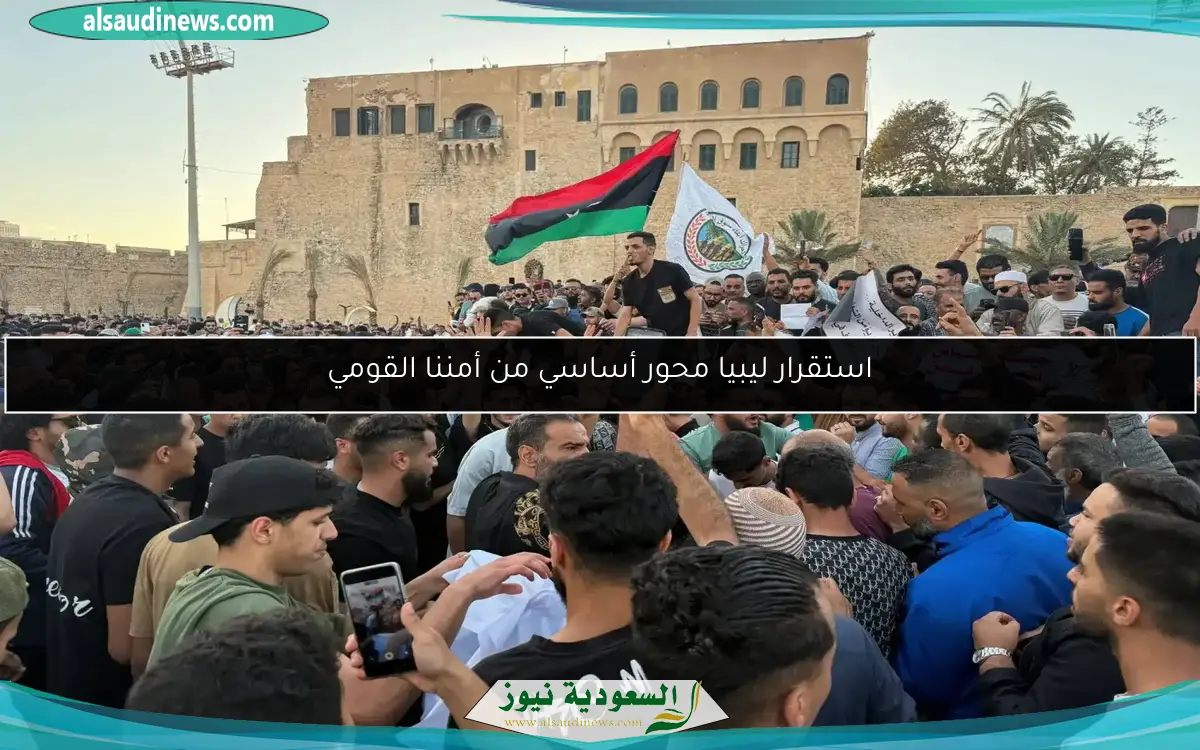 استقرار ليبيا محور أساسي من أمننا القومي