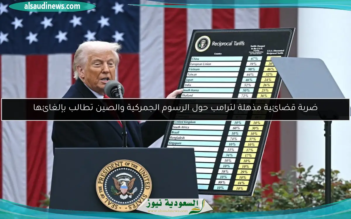 ضربة قضائية مذهلة لترامب حول الرسوم الجمركية والصين تطالب بإلغائها
