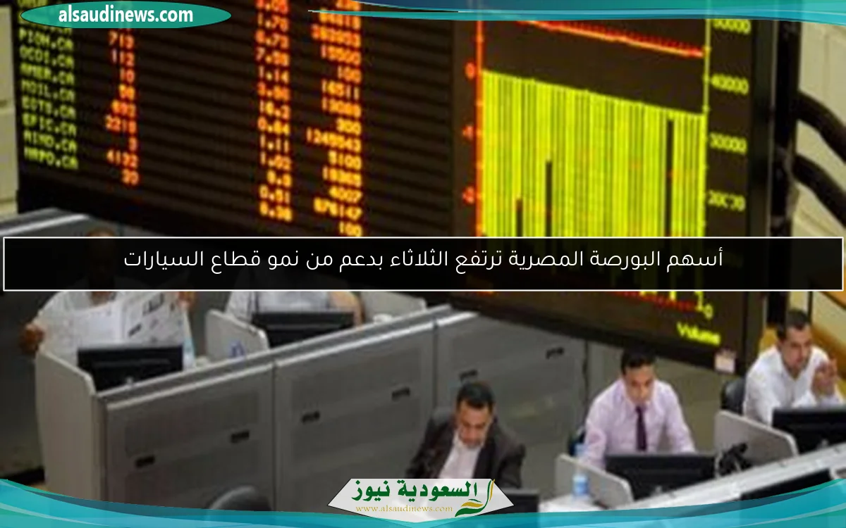 أسهم البورصة المصرية ترتفع الثلاثاء بدعم من نمو قطاع السيارات