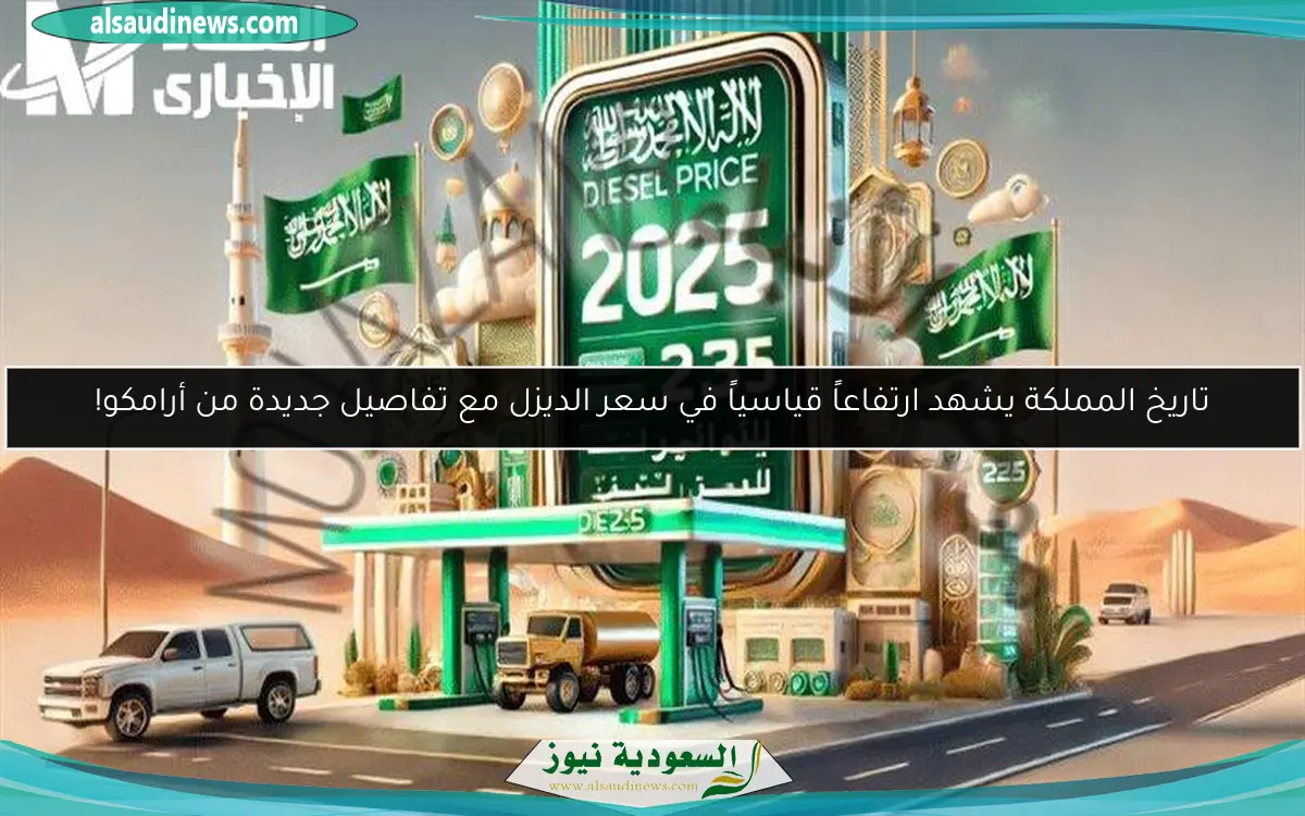 تاريخ المملكة يشهد ارتفاعاً قياسياً في سعر الديزل مع تفاصيل جديدة من أرامكو!