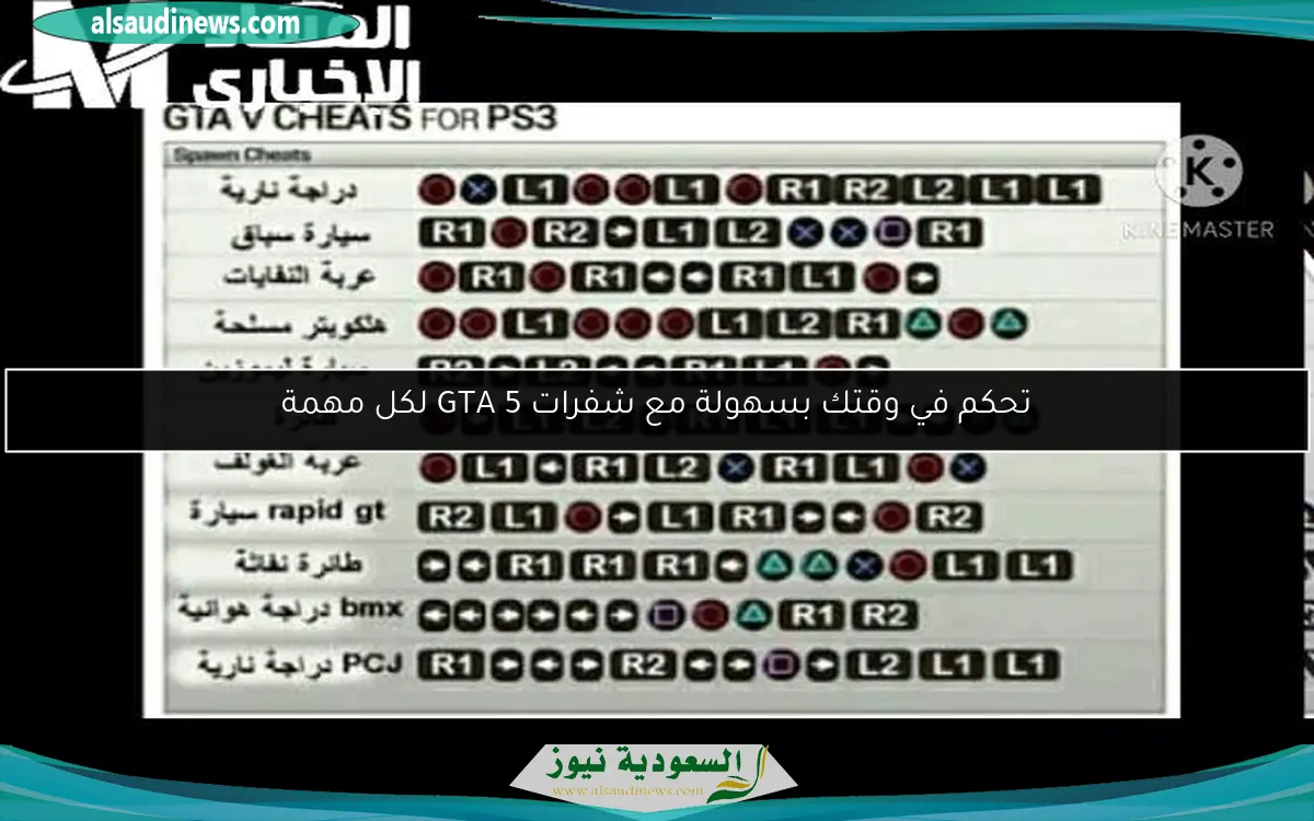 تحكم في وقتك بسهولة مع شفرات GTA 5 لكل مهمة