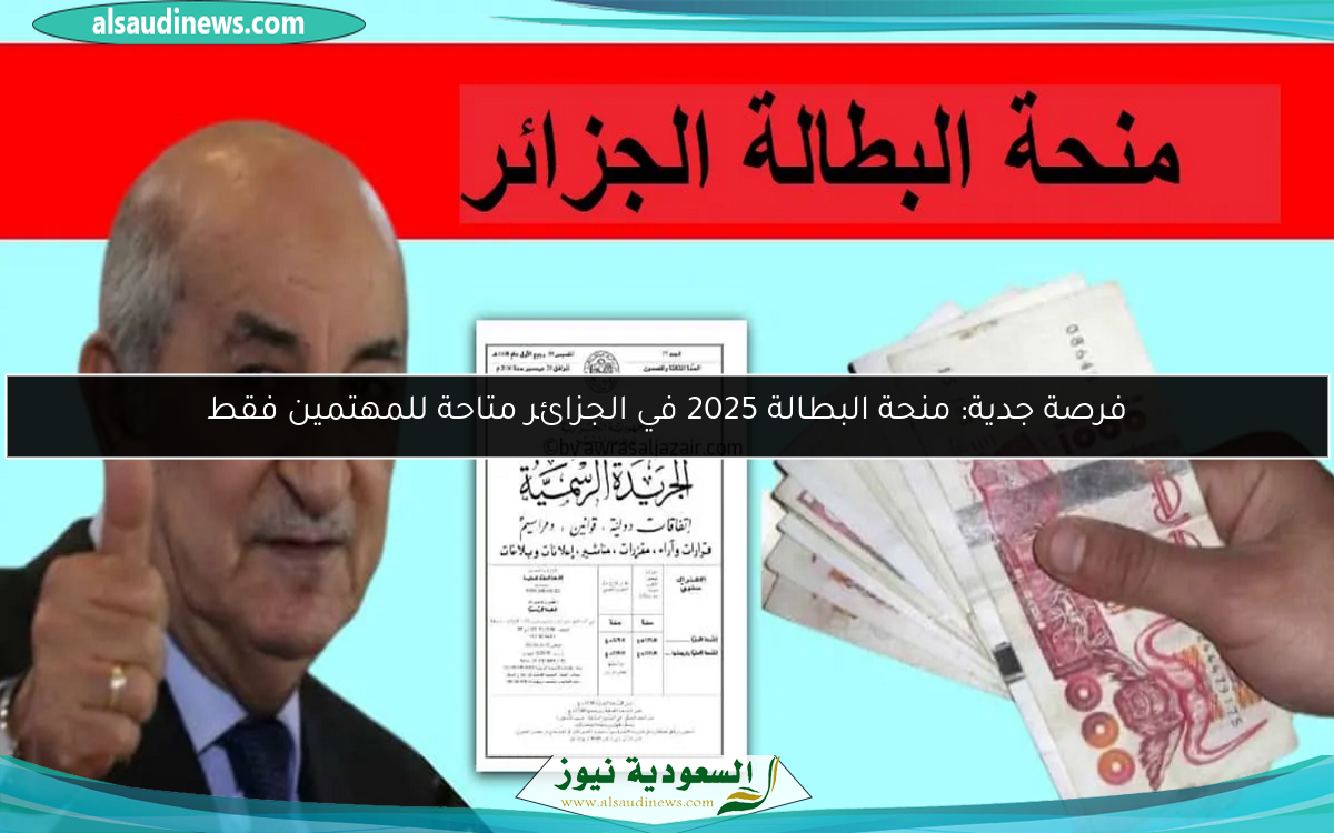 كيفية التسجيل في منحة البطالة الجزائرية والدعم المتاح للمستحقين