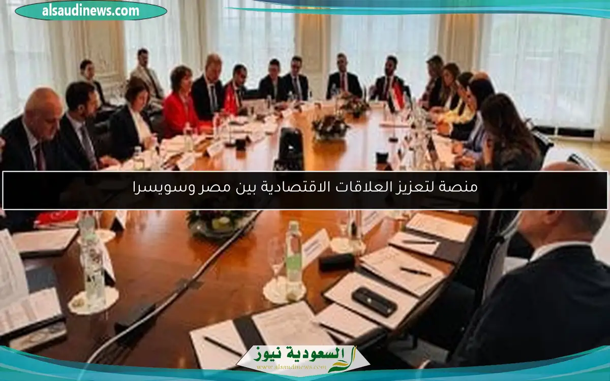 منصة لتعزيز العلاقات الاقتصادية بين مصر وسويسرا