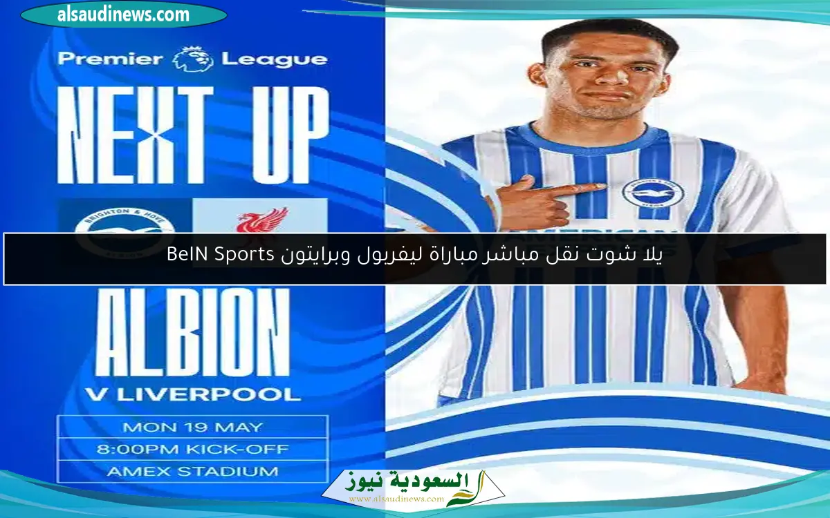 يلا شوت نقل مباشر مباراة ليفربول وبرايتون BeIN Sports