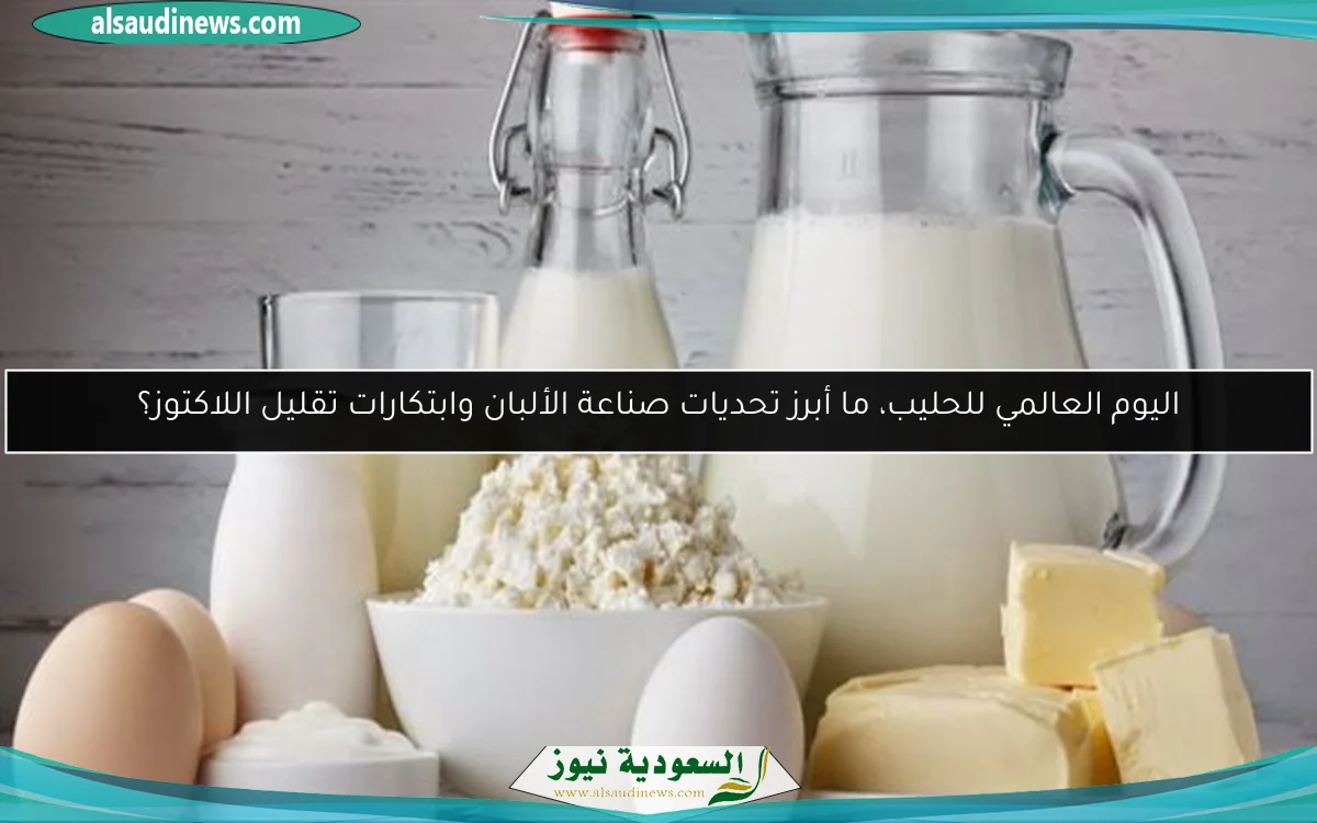 اليوم العالمي للحليب، ما أبرز تحديات صناعة الألبان وابتكارات تقليل اللاكتوز؟