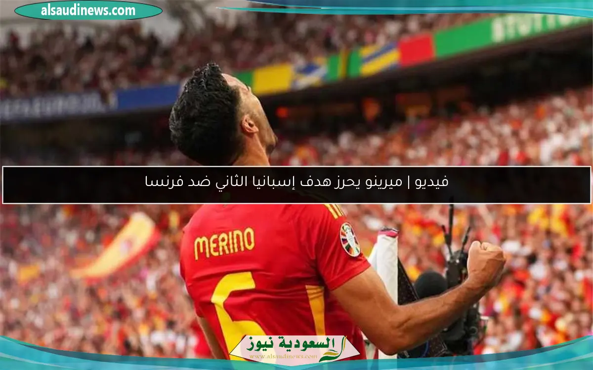 فيديو | ميرينو يحرز هدف إسبانيا الثاني ضد فرنسا