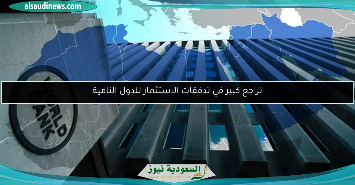 تراجع كبير في تدفقات الاستثمار للدول النامية