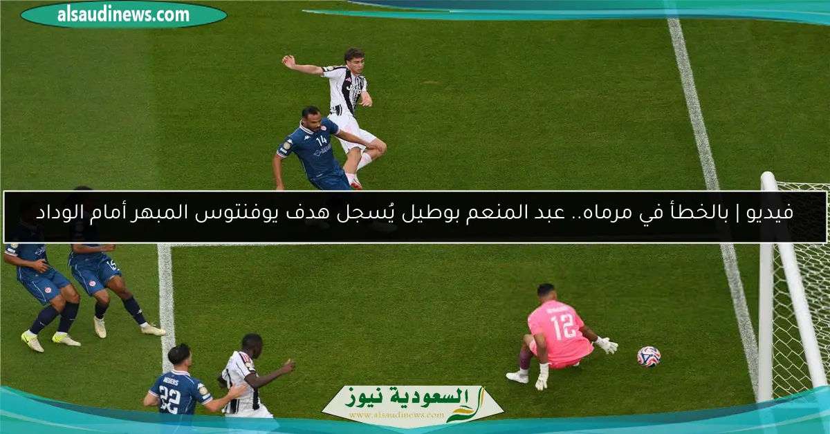 فيديو | بالخطأ في مرماه.. عبد المنعم بوطيل يُسجل هدف يوفنتوس المبهر أمام الوداد