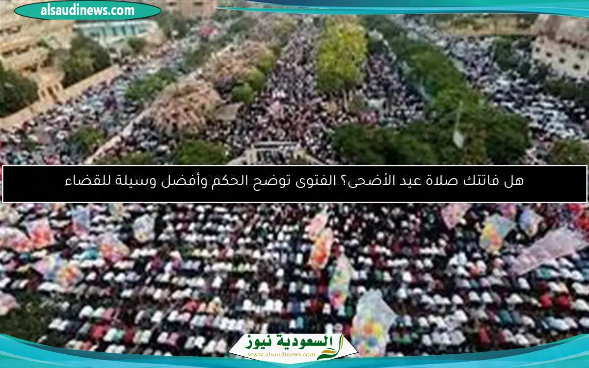 هل فاتتك صلاة عيد الأضحى؟ الفتوى توضح الحكم وأفضل وسيلة للقضاء