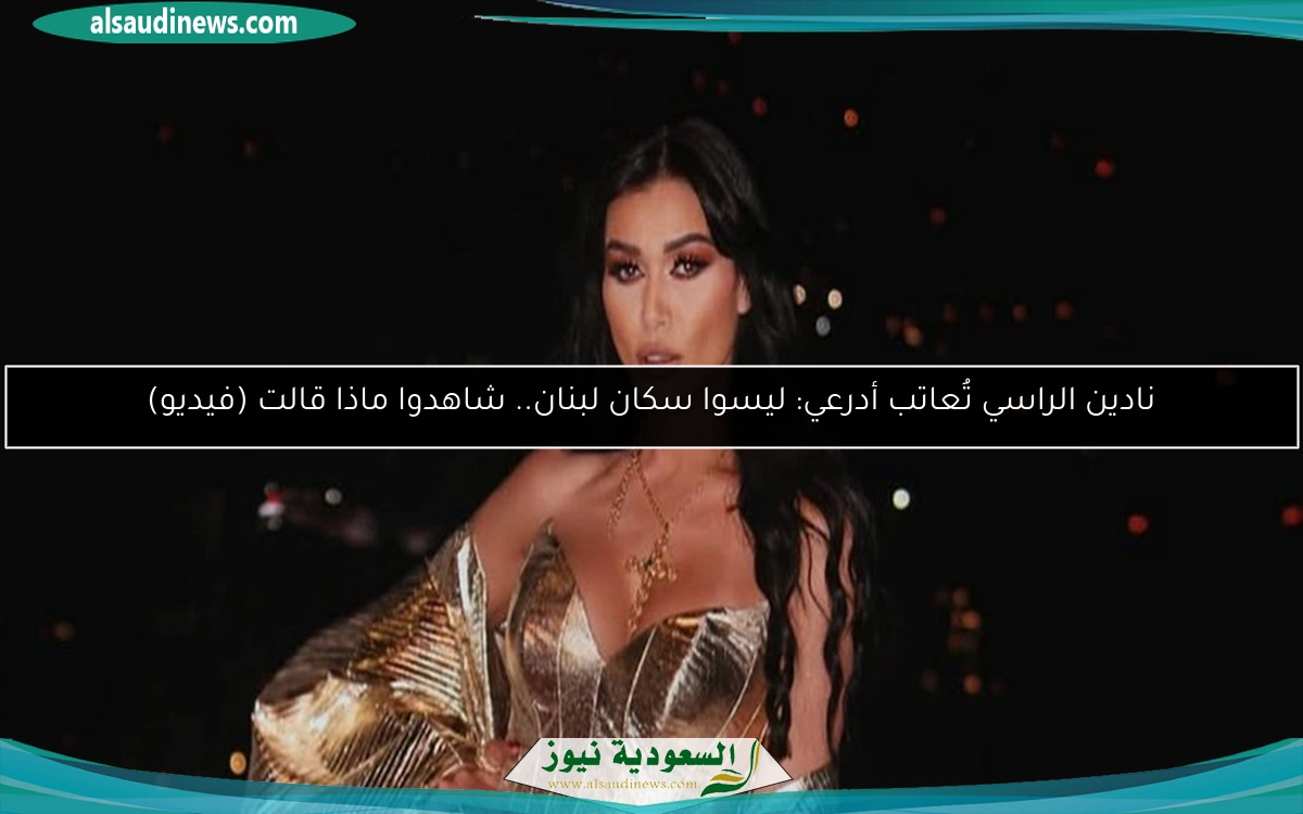 نادين الراسي تُعاتب أدرعي: ليسوا سكان لبنان.. شاهدوا ماذا قالت (فيديو)