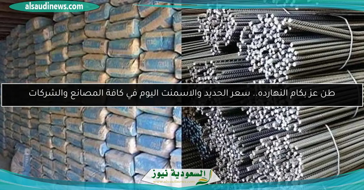 طن عز بكام النهارده.. سعر الحديد والاسمنت اليوم في كافة المصانع والشركات